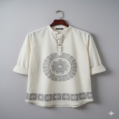 Premium Quality Cotton Katua (White Contas 2) / সুতি কাতুয়া