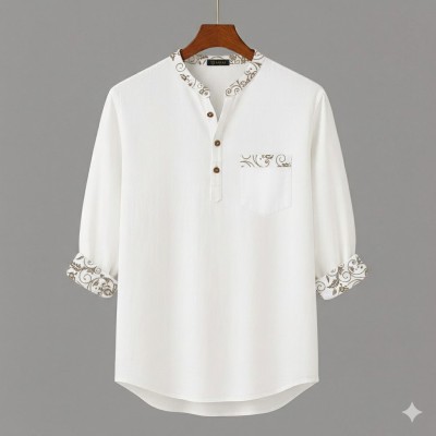 Premium Quality Cotton Katua (White Contas 2) / সুতি কাতুয়া