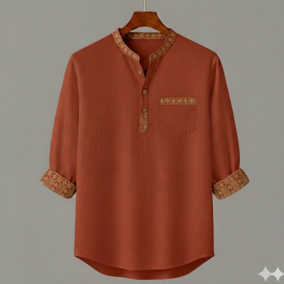 প্রিমিয়াম ফুল হাতা 100% কটন প্রিন্ট কাটুয়া