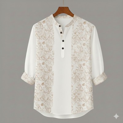 প্রিমিয়াম ফুল হাতা 100% কটন প্রিন্ট কাটুয়া