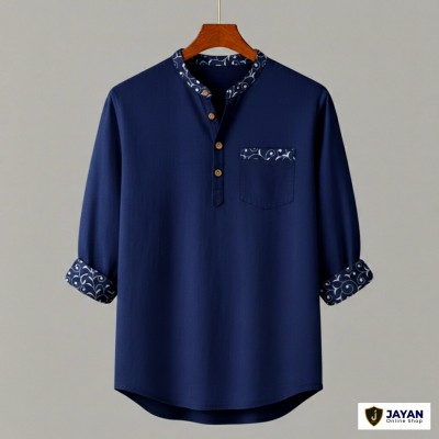 ফুল হাতা 100% কটন প্রিন্ট কাটুয়া