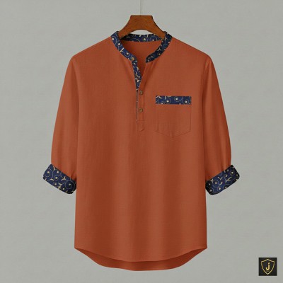 ফুল হাতা 100% কটন প্রিন্ট কাটুয়া