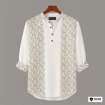 ফুল হাতা 100% কটন প্রিন্ট কাটুয়া