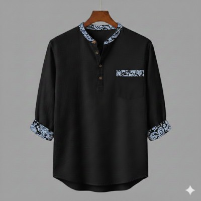 ফুল হাতা 100% কটন প্রিন্ট কাটুয়া