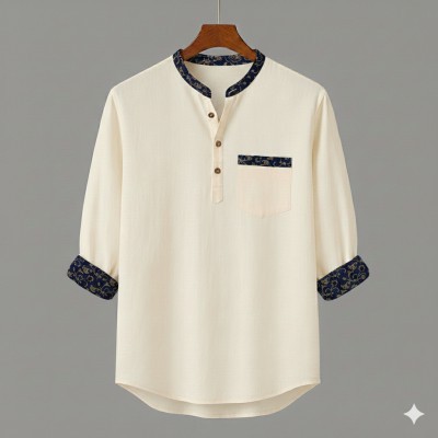 Premium Quality Cotton Katua Print ( SKY) / সুতি কাতুয়া