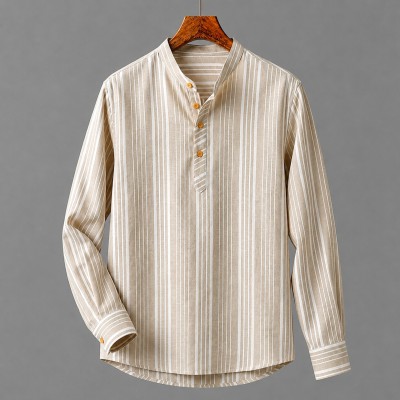 Men's Luxury Full Sleeve 100% Cotton Old Money Katua
