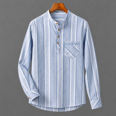 Men's Luxury Full Sleeve 100% Cotton Old Money Katua