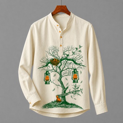 Luxury Full Sleeve 100% Cotton Print Katua