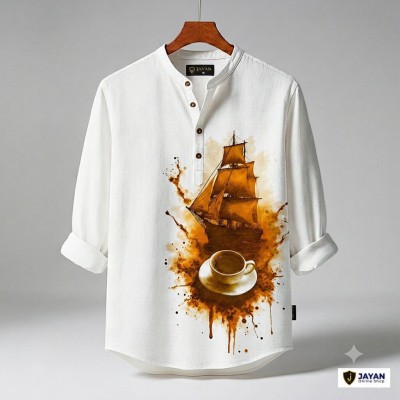 Luxury Full Sleeve 100% Cotton Print Katua