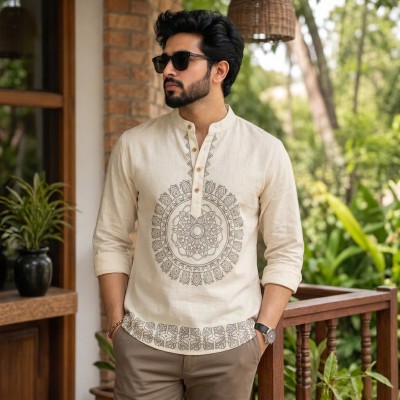 Luxury Full Sleeve 100% Cotton Print Katua