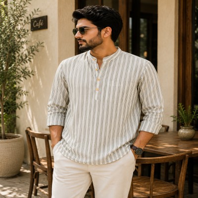 Luxury Full Sleeve 100% Slap Cotton Old Money Katua