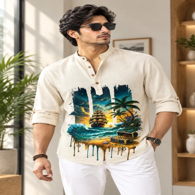 Luxury Full Sleeve 100% Cotton Print Katua